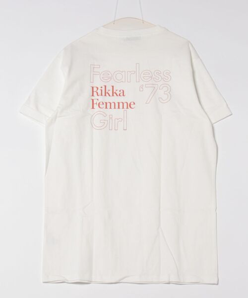ムラサキスポーツ(ムラサキスポーツ)の「RIKKA FEMME/リッカファム Tシャツワンピース RF25SS15(ワンピース・レディース・ホワイト/ライトベージュ/ブラック・FREE)」の10枚目の写真
