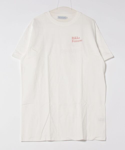 ムラサキスポーツ(ムラサキスポーツ)の「RIKKA FEMME/リッカファム Tシャツワンピース RF25SS15(ワンピース・レディース・ホワイト/ライトベージュ/ブラック・FREE)」の11枚目の写真