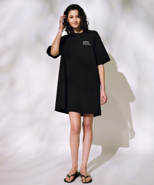 ワンピース Rika セール】RIKKA FEMME/リッカファム Tシャツワンピース RF25SS15