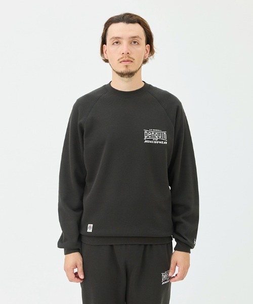 Penguin by Munsingwear（ペンギン バイ マンシングウェア）の「Crew neck sweat shirt（スウェット・メンズ・グレー/ホワイト/ネイビー/エメラルド/ブラック・XL/L/M）」の8枚目の写真
