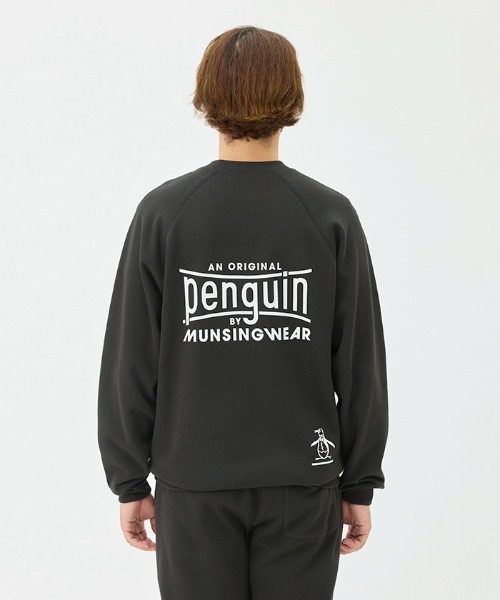 Penguin by Munsingwear（ペンギン バイ マンシングウェア）の「Crew neck sweat shirt（スウェット・メンズ・グレー/ホワイト/ネイビー/エメラルド/ブラック・XL/L/M）」の9枚目の写真