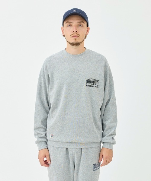 Penguin by Munsingwear（ペンギン バイ マンシングウェア）の「Crew neck sweat shirt（スウェット・メンズ・グレー/ホワイト/ネイビー/エメラルド/ブラック・XL/L/M）」の10枚目の写真