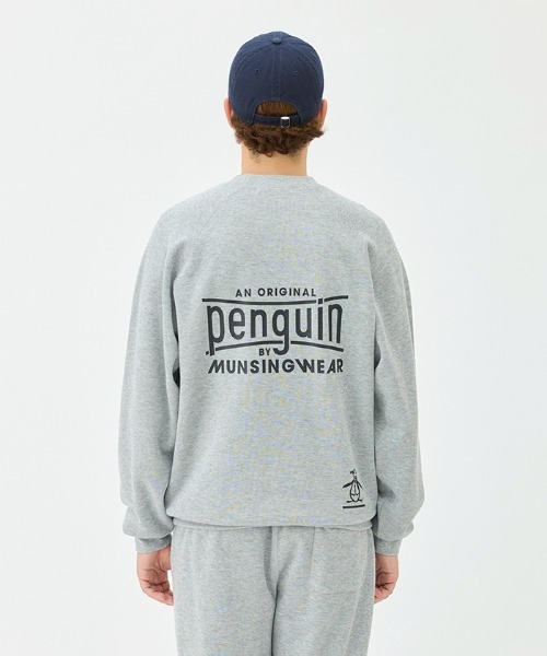 Penguin by Munsingwear（ペンギン バイ マンシングウェア）の「Crew neck sweat shirt（スウェット・メンズ・グレー/ホワイト/ネイビー/エメラルド/ブラック・XL/L/M）」の11枚目の写真