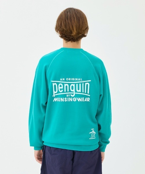 Penguin by Munsingwear（ペンギン バイ マンシングウェア）の「Crew neck sweat shirt（スウェット・メンズ・グレー/ホワイト/ネイビー/エメラルド/ブラック・XL/L/M）」の19枚目の写真