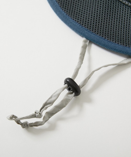 devirock（デビロック）の「気化熱でひんやり  UVカット 保冷剤も入れられる日よけ付き ハット（ハット・キッズ・グレー/ピンク/チャコール・54/56/58）」の9枚目の写真