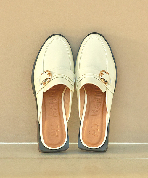 セール】ローファーモチーフミュール（ローファー）｜Au BANNISTER