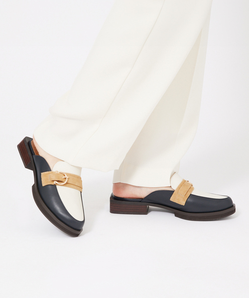 セール】ローファーモチーフミュール（ローファー）｜Au BANNISTER