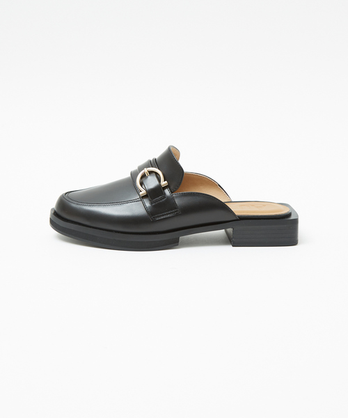 Au BANNISTER（オゥバニスター）の「ローファーモチーフミュール（ローファー・レディース・アイボリー/ブラック/ネイビー・38/39/35/36/37）」の10枚目の写真