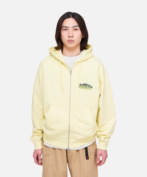 MOUNTAINEERING ZIP HOODED SWEATSHIRT｜マウンテニアリングジップフーデッドスウェットシャツ UNISEX