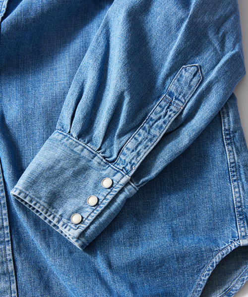 LEVI'S VINTAGE CLOTHING（リーバイスビンテージクロージング）の「LEVI'S(R) VINTAGE CLOTHING / リーバイス SHORTHORN SAWTOOTH INDIGO COSMOS（シャツ/ブラウス・メンズ・ダークブルー・X-SMALL/SMALL/MEDIUM/X-LARGE）」の22枚目の写真