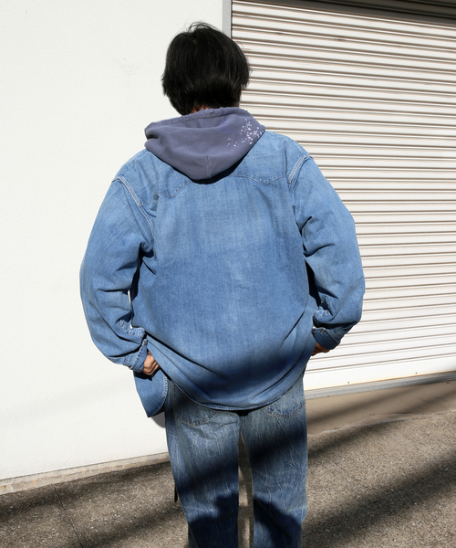 LEVI'S VINTAGE CLOTHING（リーバイスビンテージクロージング）の「LEVI'S(R) VINTAGE CLOTHING / リーバイス SHORTHORN SAWTOOTH INDIGO COSMOS（シャツ/ブラウス・メンズ・ダークブルー・X-SMALL/SMALL/MEDIUM/X-LARGE）」の14枚目の写真