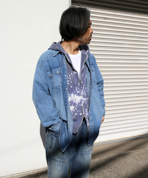 LEVI'S VINTAGE CLOTHING（リーバイスビンテージクロージング）の「LEVI'S(R) VINTAGE CLOTHING / リーバイス SHORTHORN SAWTOOTH INDIGO COSMOS（シャツ/ブラウス・メンズ・ダークブルー・X-SMALL/SMALL/MEDIUM/X-LARGE）」の13枚目の写真