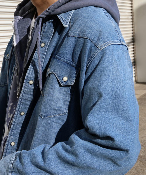 LEVI'S VINTAGE CLOTHING（リーバイスビンテージクロージング）の「LEVI'S(R) VINTAGE CLOTHING / リーバイス SHORTHORN SAWTOOTH INDIGO COSMOS（シャツ/ブラウス・メンズ・ダークブルー・X-SMALL/SMALL/MEDIUM/X-LARGE）」の12枚目の写真