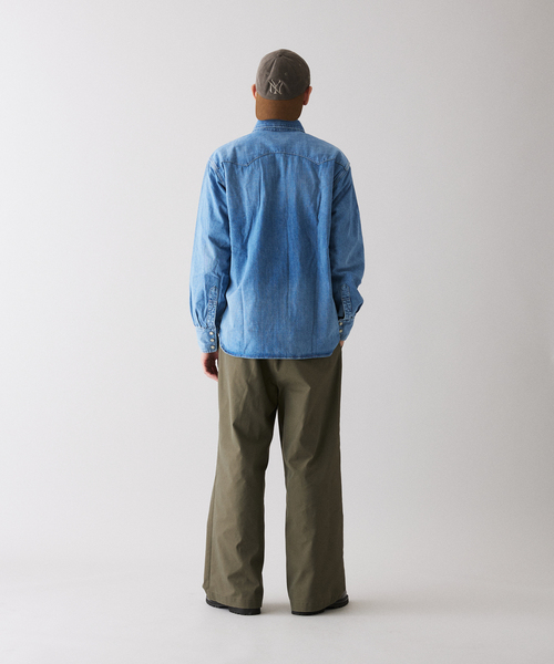 LEVI'S VINTAGE CLOTHING（リーバイスビンテージクロージング）の「LEVI'S(R) VINTAGE CLOTHING / リーバイス SHORTHORN SAWTOOTH INDIGO COSMOS（シャツ/ブラウス・メンズ・ダークブルー・X-SMALL/SMALL/MEDIUM/X-LARGE）」の2枚目の写真