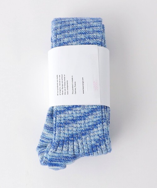 Steven Alan（スティーブンアラン）の「＜BASERANGE＞TWIST OVER KNEE SOCKS/ソックス（ソックス/靴下・レディース・ライトブルー・FREE）」の4枚目の写真