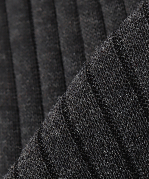 Bresciani（ブレシアニ）の「BRESCIANI ブレッシアーニ 別注リブソックス WD009UN0001（ソックス/靴下・レディース・チャコールグレー/グレー/ホワイト/ベージュ系その他/レッド/ピンク・FREE）」の9枚目の写真