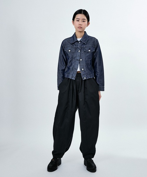 M TO R（ムウトアール）の「BALOON VOLUME PANTS（その他パンツ・レディース・ブラック/ベージュ・38/40）」の3枚目の写真