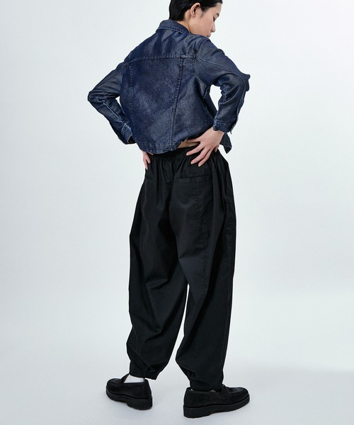 M TO R（ムウトアール）の「BALOON VOLUME PANTS（その他パンツ・レディース・ブラック/ベージュ・38/40）」の8枚目の写真