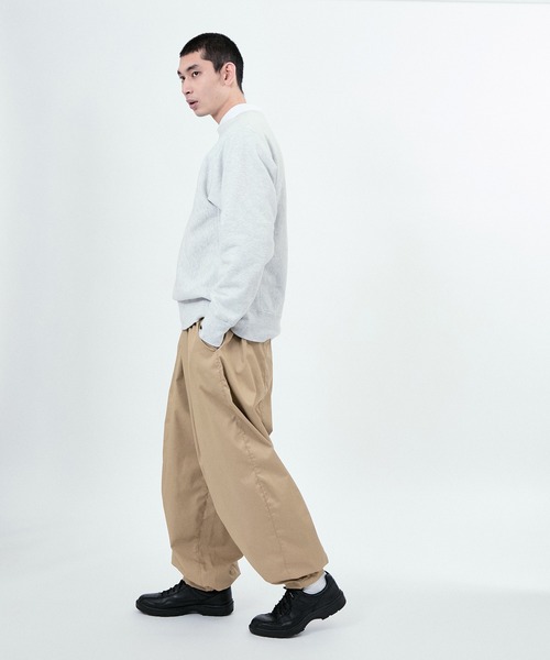 M TO R（ムウトアール）の「BALOON VOLUME PANTS（その他パンツ・レディース・ベージュ/ブラック・38/40）」の20枚目の写真