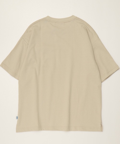 DISCUS ATHLETIC（ディスカス　アスレチック）の「【DISCUS ATHLETIC/ディスカス アスレチック】COOL MAX/クールマックス 無地/ポケット付き 半袖Tシャツ（Tシャツ/カットソー・レディース・ブラック/グレイッシュベージュ/ピンクベージュ/ホワイト/スミクロ/オートミール/ネイビー/ダークブルー・M/L/XL）」の15枚目の写真