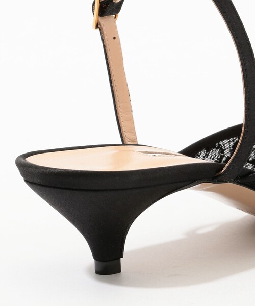 NEBULONI E（ネブローニ）の「NEBULONI E.  LACE ミュールパンプス（パンプス・レディース・ブラック系その他・35.5/36.5/37.5）」の7枚目の写真