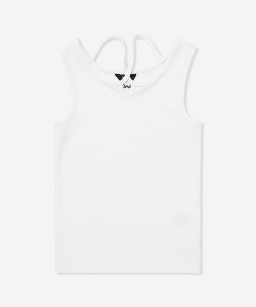Hurley ハーレー タンクトップ レディース シンプル ロゴ RIB STRING TANK WCTT251058 レディース/タンクトップ・ノースリーブ｜Hurley（ハーレー