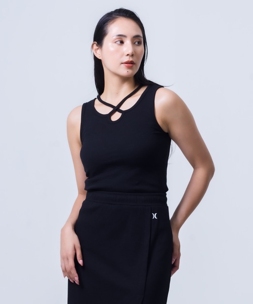 Hurley/ハーレー】レディースリブタンクトップ RIB STRING TANK