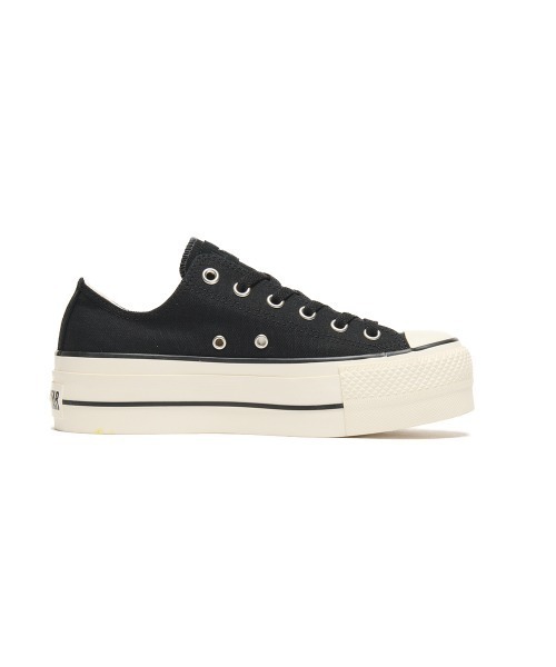 CONVERSE(コンバース)の「CONVERSE ALL STAR (R) LIFTED PS OX(コンバース オールスター (R) リフテッド PS OX)(スニーカー・レディース・グレー系/ブラック・23cm/23.5cm/24cm/24.5cm/25cm)」の5枚目の写真