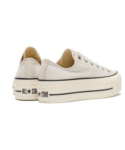 CONVERSE(コンバース)の「CONVERSE ALL STAR (R) LIFTED PS OX(コンバース オールスター (R) リフテッド PS OX)(スニーカー・レディース・グレー系/ブラック・23cm/23.5cm/24cm/24.5cm/25cm)」の10枚目の写真