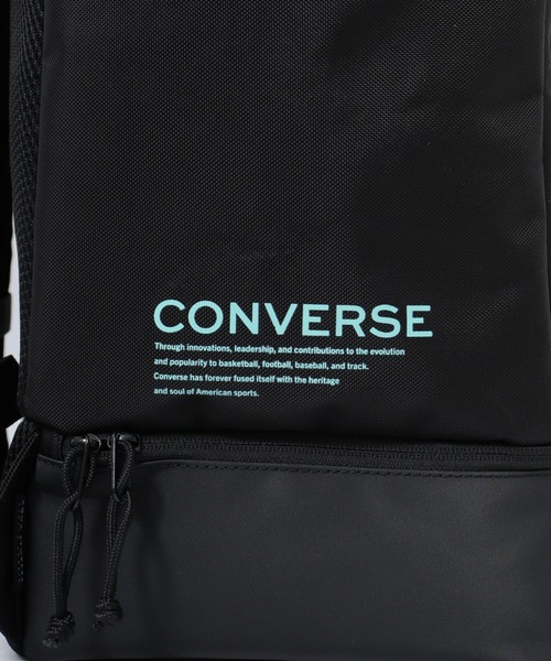 CONVERSE(コンバース)の「CONVERSE ASポリ2層BOX Dパック(バックパック/リュック・レディース・ブラック系その他/ブラック・FREE)」の14枚目の写真