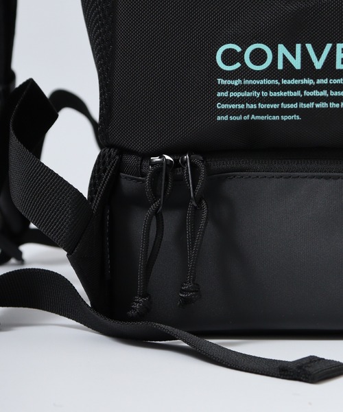 CONVERSE(コンバース)の「CONVERSE ASポリ2層BOX Dパック(バックパック/リュック・レディース・ブラック系その他/ブラック・FREE)」の16枚目の写真