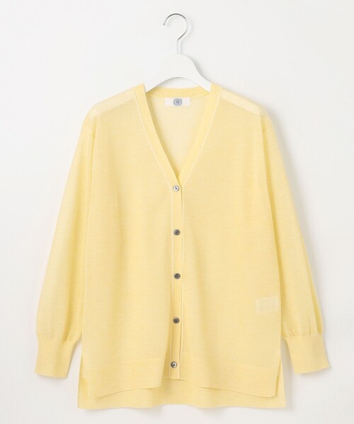 J.PRESS(ジェイプレス)の「【WEB限定カラーあり・洗える】Vis/Peスパーク ニット カーディガン(カーディガン/ボレロ・レディース・アイボリー系/ライトグレー系/ダークブラウン系/ブラウン系/イエロー系・T13)」の17枚目の写真