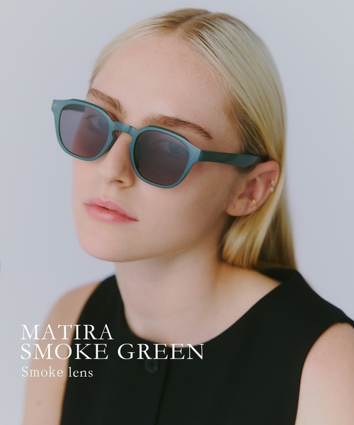 jugaadXX】Matira smoke green（サングラス）｜jugaadXX（ジュガード