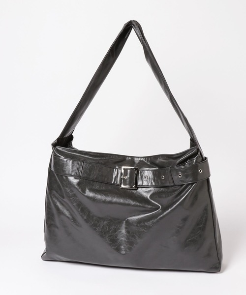 HARE（ハレ）の「タスキベルトショルダーBAG(HARE)（ショルダーバッグ・メンズ・ブラック/グレー系その他・FREE）」の6枚目の写真