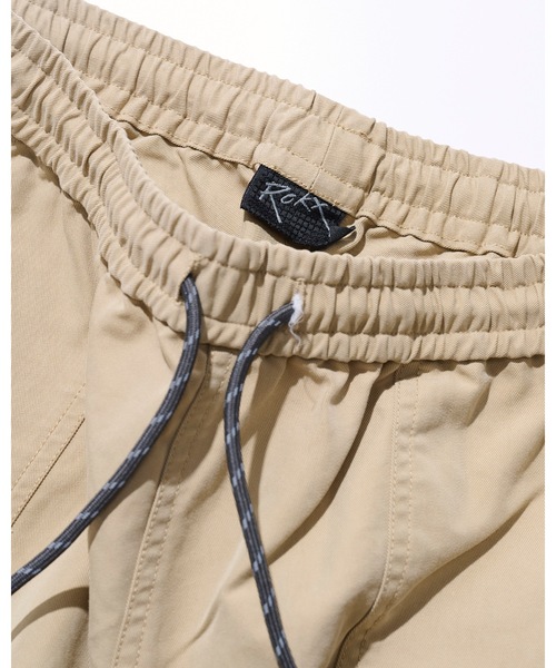 ROKX（ロックス）の「【ROKX】ロックス BAKE STRINGS（チノパンツ・メンズ・ネイビー/カーキ/ストーン/グレー・MEDIUM/X-LARGE/SMALL/LARGE）」の6枚目の写真