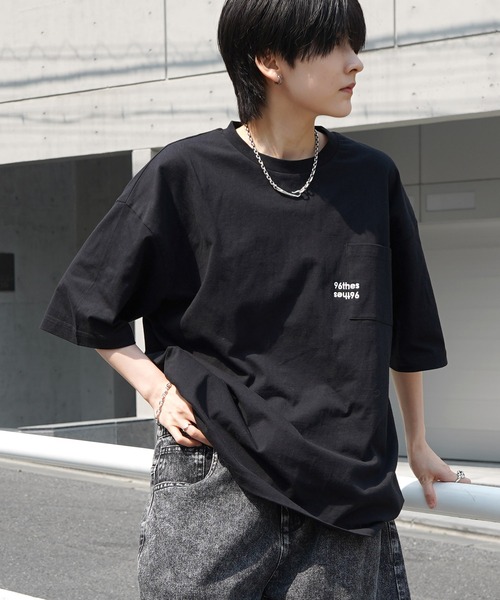 ZA TOKYO ベーシッククルーネック黒 GRAPHICT07 | MADE IN TOKYO