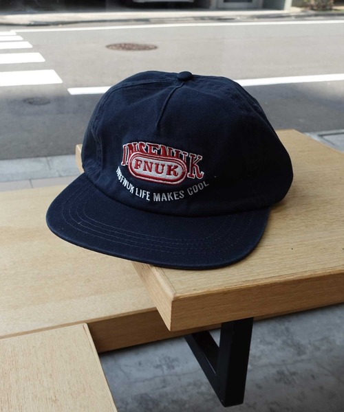 CORNERS（コーナーズ）の「バイカラーロゴキャップ（キャップ・レディース・アイボリー/ピンク/レッド/ネイビー・FREE）」の3枚目の写真