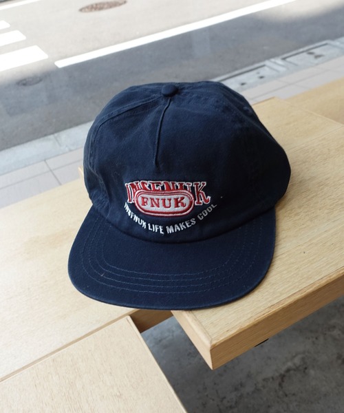 CORNERS（コーナーズ）の「バイカラーロゴキャップ（キャップ・レディース・アイボリー/ピンク/レッド/ネイビー・FREE）」の5枚目の写真