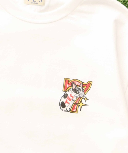 The Endless Summer（エンドレスサマー）の「TES VEGAS T-SHIRT / Tシャツ（Tシャツ/カットソー・メンズ・グリーン系その他3/アイボリー/ホワイト・SMALL/MEDIUM/LARGE/X-LARGE/XX-LARGE）」の7枚目の写真