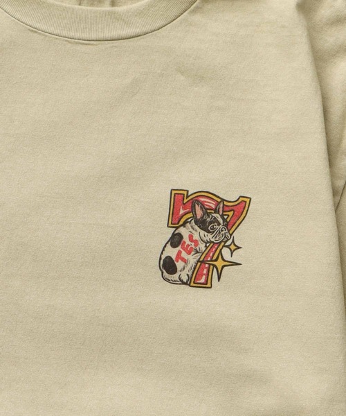 The Endless Summer（エンドレスサマー）の「TES VEGAS T-SHIRT / Tシャツ（Tシャツ/カットソー・メンズ・グリーン系その他3/アイボリー/ホワイト・SMALL/MEDIUM/LARGE/X-LARGE/XX-LARGE）」の12枚目の写真