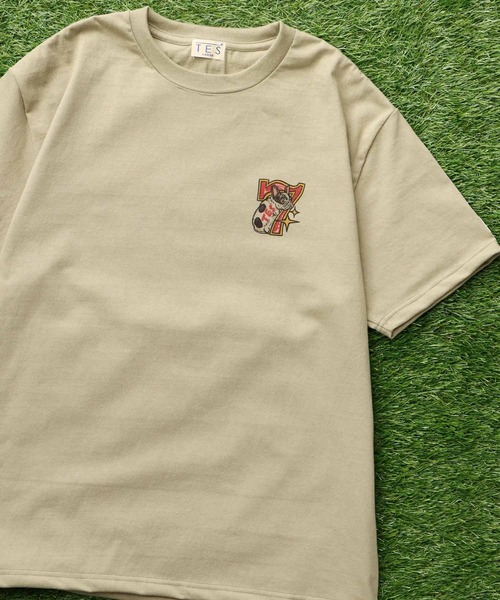 The Endless Summer（エンドレスサマー）の「TES VEGAS T-SHIRT / Tシャツ（Tシャツ/カットソー・メンズ・グリーン系その他3/アイボリー/ホワイト・SMALL/MEDIUM/LARGE/X-LARGE/XX-LARGE）」の9枚目の写真