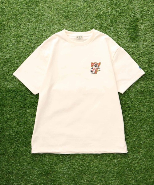 The Endless Summer（エンドレスサマー）の「TES VEGAS T-SHIRT / Tシャツ（Tシャツ/カットソー・メンズ・グリーン系その他3/アイボリー/ホワイト・SMALL/MEDIUM/LARGE/X-LARGE/XX-LARGE）」の15枚目の写真