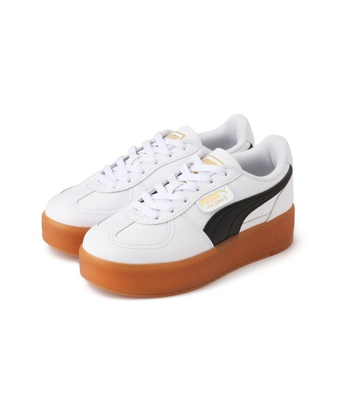 PUMA(プーマ)の「【PUMA】パレルモ ELEVATA LTH(スニーカー・レディース・ホワイト系その他2/ブラック・24.0cm/25.0cm/23.0cm)」の7枚目の写真