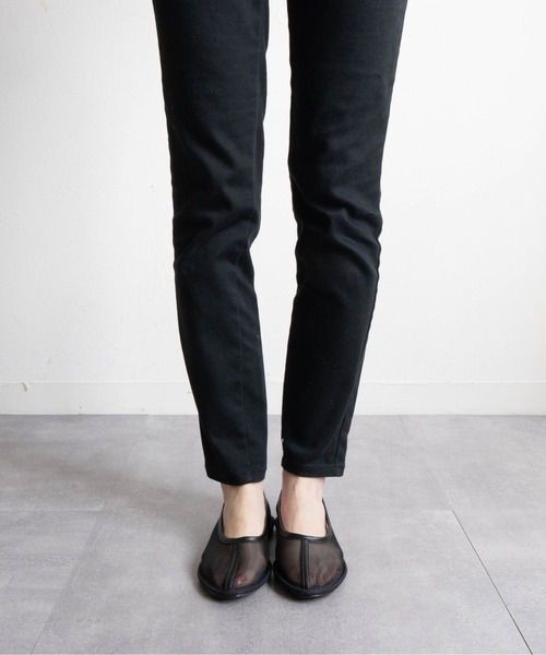 Fabby fabby(ファビィーファビィー)の「メッシュシアーフラットシューズ(パンプス・レディース・ブラック/ベージュ・LARGE/MEDIUM/SMALL)」の18枚目の写真