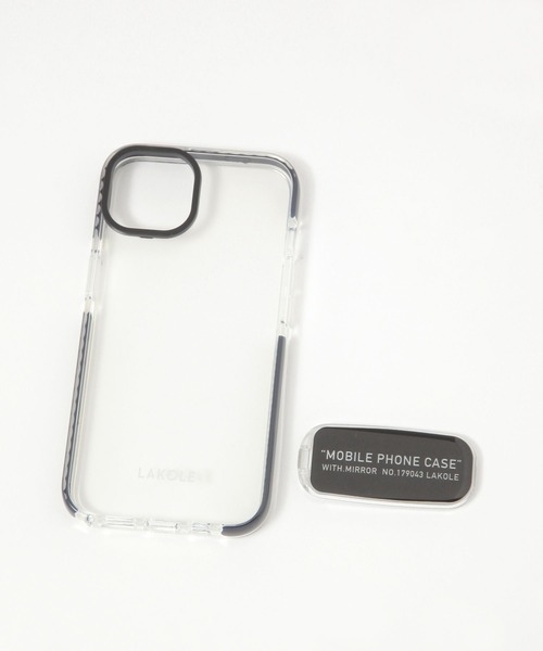 まち商品です LAKOLE（ラコレ）の「シンプルフレームiPhoneケース / 176639