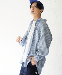 En serio TOKYO（エンソリオトーキョー）の「綿麻BIGシルエットシャツ（シャツ/ブラウス）」