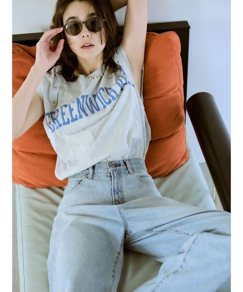 Ungrid(アングリッド)の「クリアフレームグレーレンズサングラス(サングラス・レディース・グレー・FREE)」の2枚目の写真