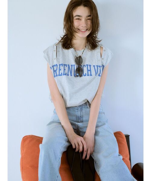 Ungrid(アングリッド)の「クリアフレームグレーレンズサングラス(サングラス・レディース・グレー・FREE)」の4枚目の写真