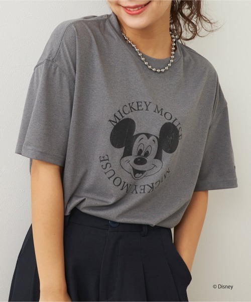 Disney(ディズニー)の「【OP/オーピー】ミッキー/水陸両用半袖Tシャツ/レディース(Tシャツ/カットソー・レディース・チャコールグレー/ピンク/ホワイト・LARGE/X-LARGE/MEDIUM)」の22枚目の写真