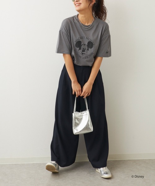 Disney(ディズニー)の「【OP/オーピー】ミッキー/水陸両用半袖Tシャツ/レディース(Tシャツ/カットソー・レディース・チャコールグレー/ピンク/ホワイト・LARGE/X-LARGE/MEDIUM)」の19枚目の写真